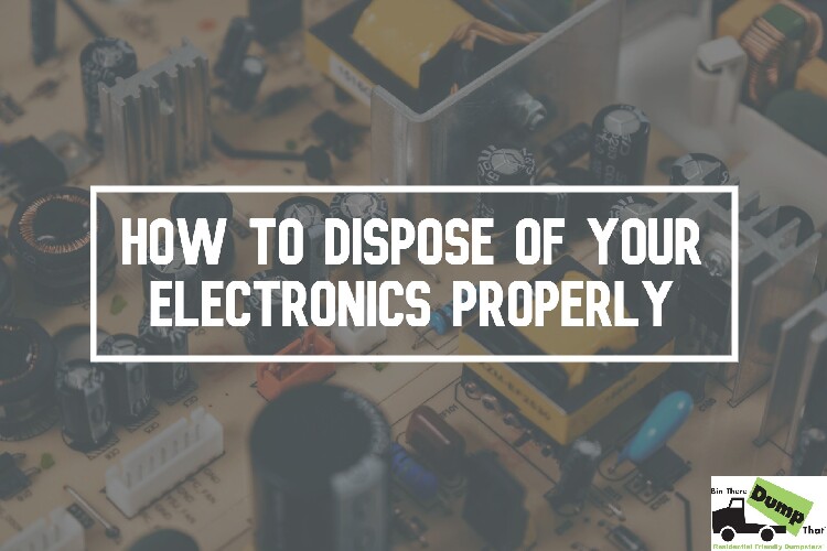 How to Dispose of Electronics Properly and Safely